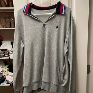 Grey Polo pullover
